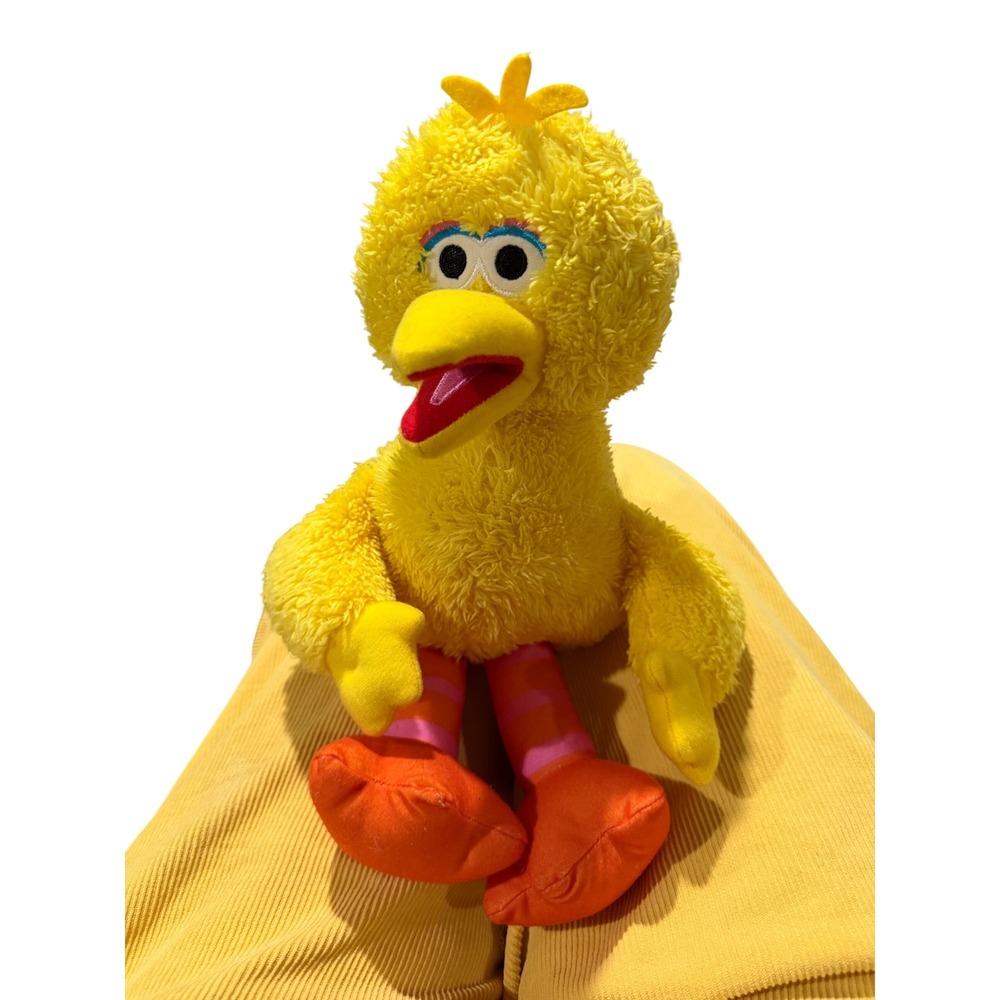 Sesame Street Big Bird Plush Kohl's Cares Yellow Stuffed Animal Toy 2017